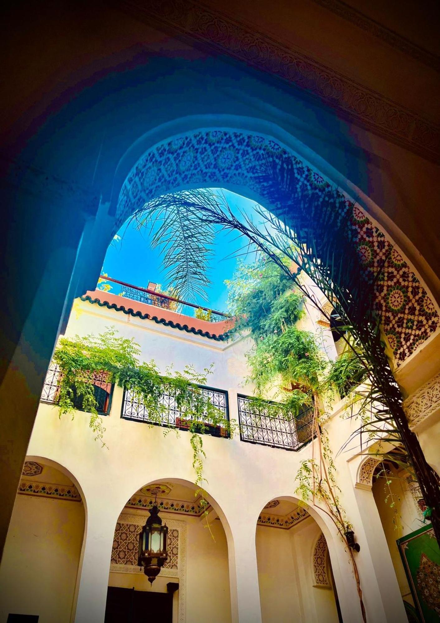 Riad Le Dromadaire Bleu By Weekome Marraquexe Exterior foto