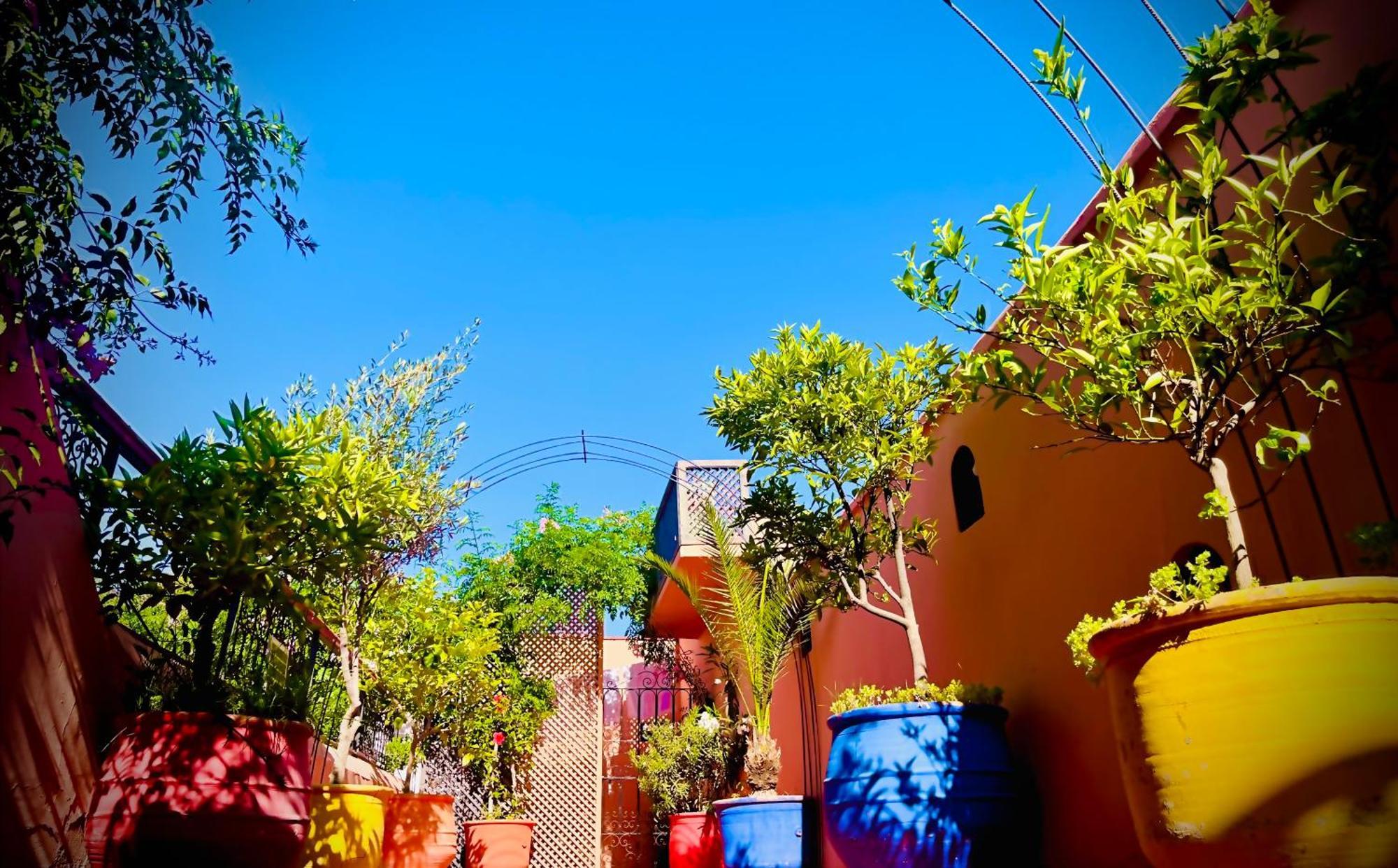 Riad Le Dromadaire Bleu By Weekome Marraquexe Exterior foto