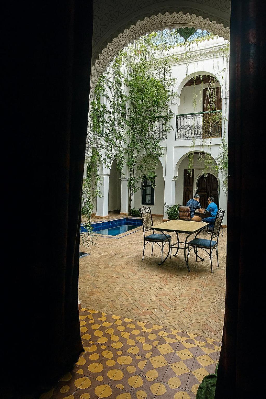 Riad Le Dromadaire Bleu By Weekome Marraquexe Exterior foto
