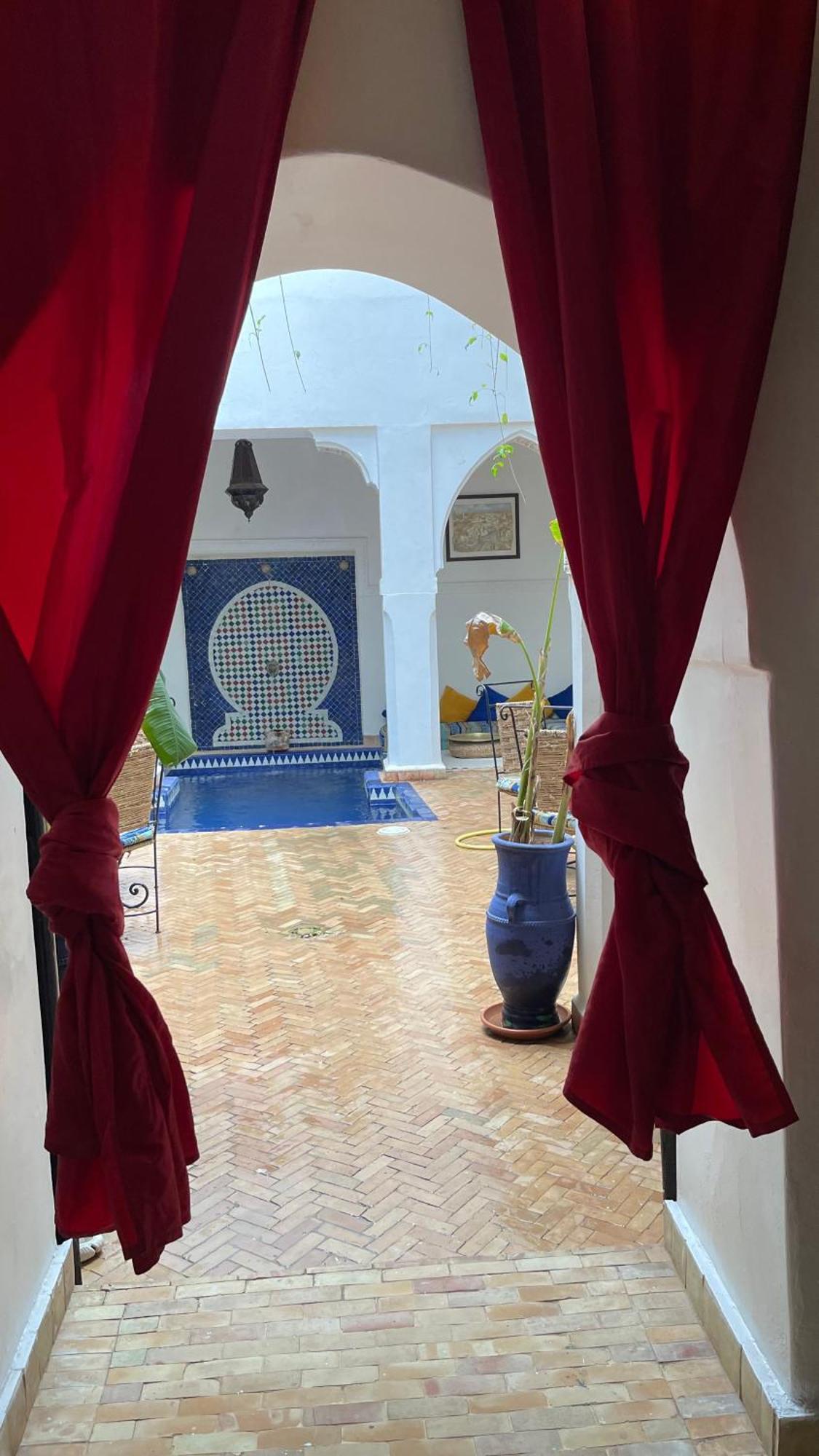 Riad Le Dromadaire Bleu By Weekome Marraquexe Exterior foto